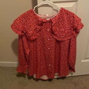 Floral Blouse- SHEIN